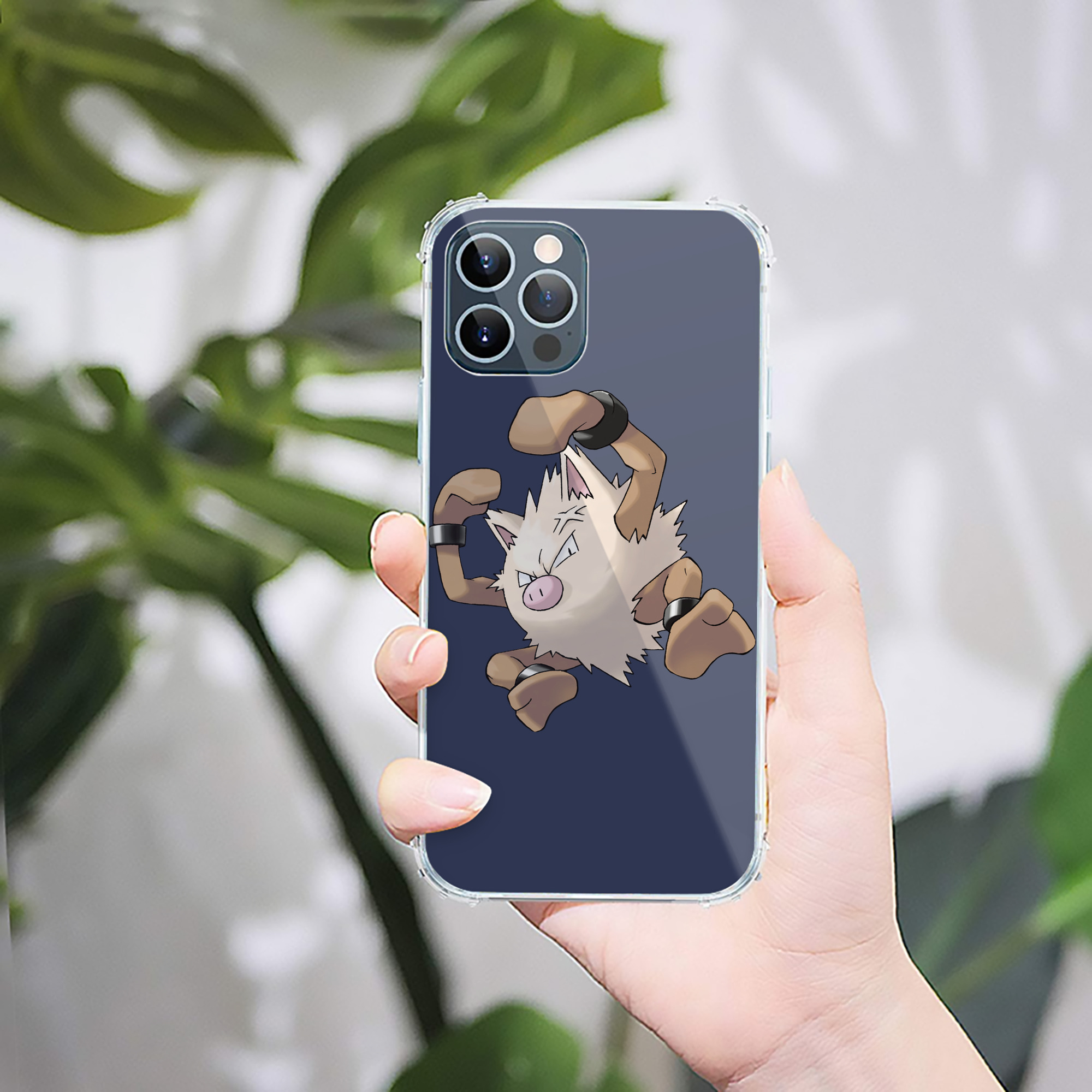 （画像用） ポケットモンスター Pokémon 【iPhone 12シリーズ対応】透明スマホケース（クリアソフトケース）